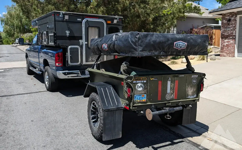 Overland Trailer with Tepui Roof Top - $4,000 — used overland trailer for sale in Santa Barbara, CA — photo 1