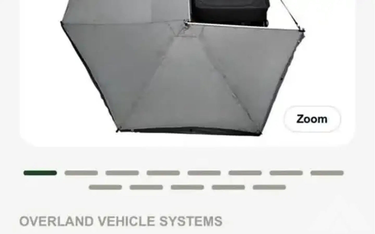 Overland Vehicle Systems HD Nomadic 270 Awning — new camp awnings for sale