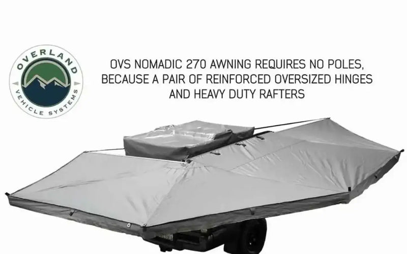 Overland Vehicle Systems HD Nomadic 270 Awning — new camp awnings for sale (photo 2) — photo 2