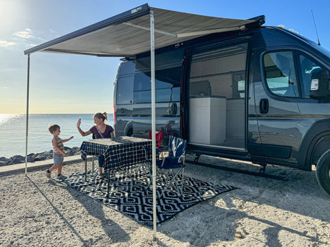 Off Grid Luxury Adventure Van overland rental