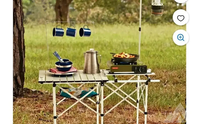 Ozark Trail outdoor camping table — used camp furniture for sale