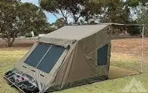 Oztent RV-5: Easy up Canvas Tent