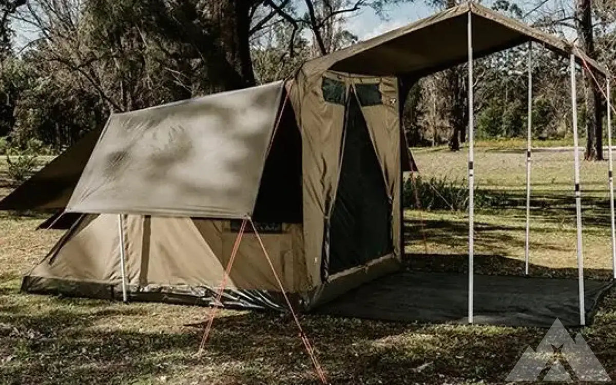 Oztent RV-5: Easy up Canvas Tent — used tents & canopies for sale (photo 2) — photo 2
