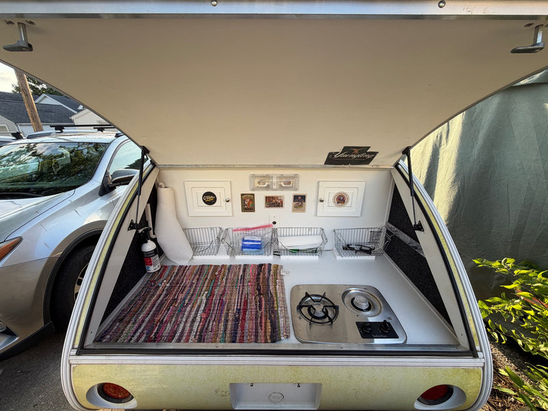  ideal for an RV rental trip.|A unique Yuengling branded teardrop camper — photo 4