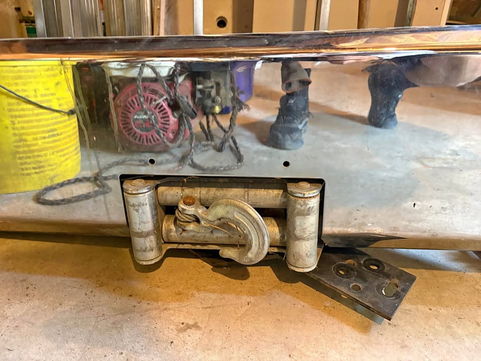 Warn M12000 Winch with Chrome Bumper in Hayward, CA (photo 1)