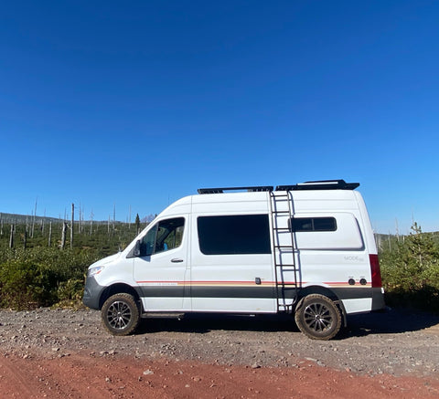 Storyteller Overland Class B - Get in the Woods overland rental