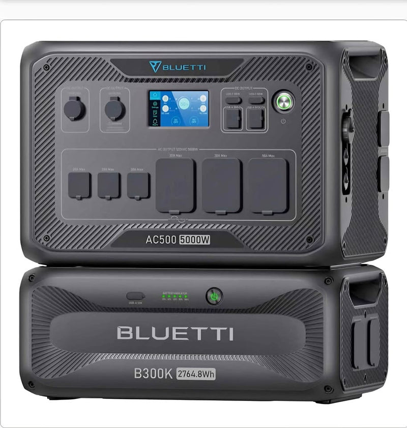 BLUETTI AC500 Portable Power Station with B300K Expansion Battery in Yakima, WA (photo 1) — photo 1