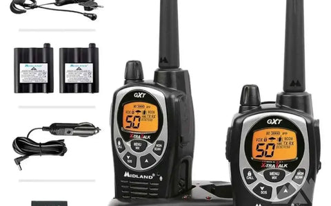 Pair of Midland GMRS Handheld Radios