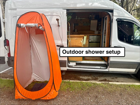 18' Ford Transit High Roof Camper Van - Chariot overland rental