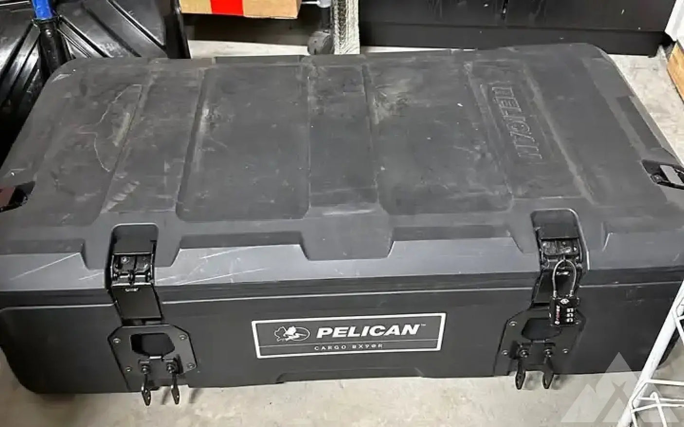 Pelican BX90R Case and Quick Mount — used cases & cargo boxes for sale