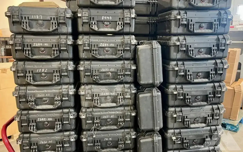 Pelican cases ALL sizes — used cases & cargo boxes for sale — photo 1