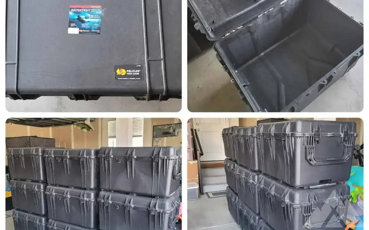Pelican cases, many sizes — used cases & cargo boxes for sale (photo 6) — photo 6