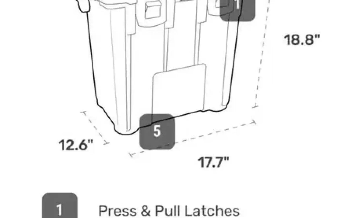 Pelican cooler — used coolers & fridges for sale (photo 4) — photo 4