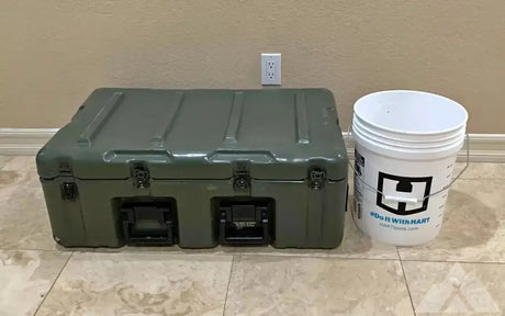Pelican - Hardigg Military Hard Case - Low Profile — used cases & cargo boxes for sale