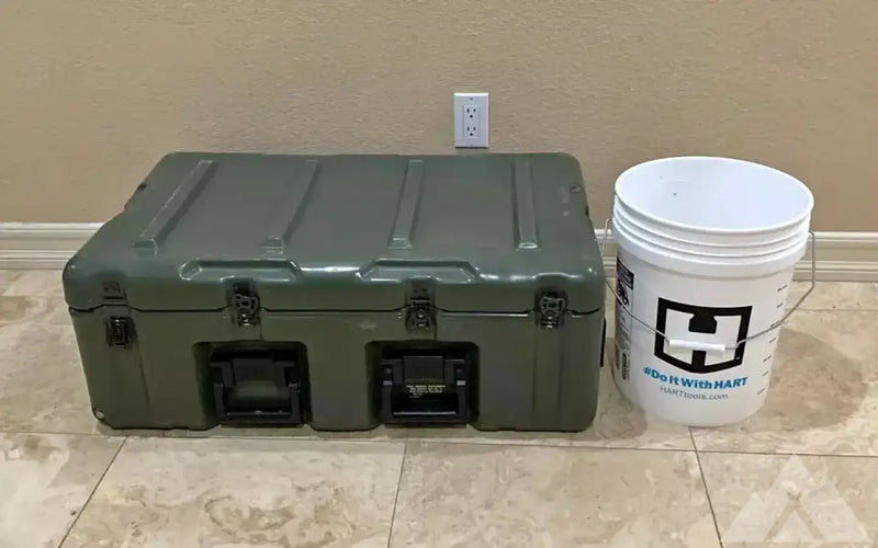 Pelican - Hardigg Military Hard Case - Low Profile — used cases & cargo boxes for sale — photo 1