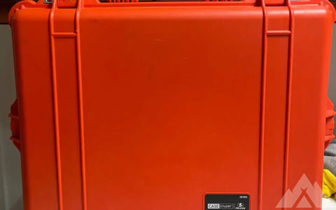 Pelican Protective Case 1600 Series Orange