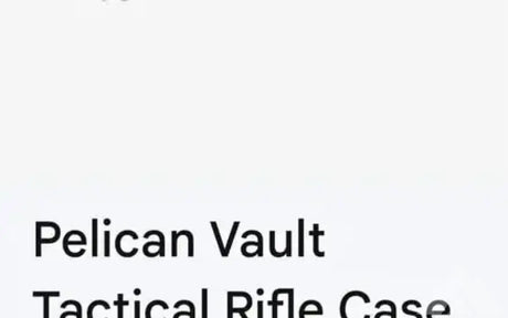 Pelican Vault Tactical Rifle Case — used cases & cargo boxes for sale (photo 9)