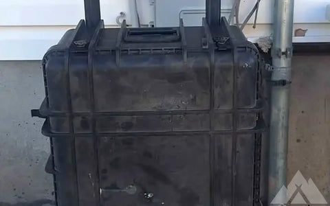Pelican waterproof Case w/wheels