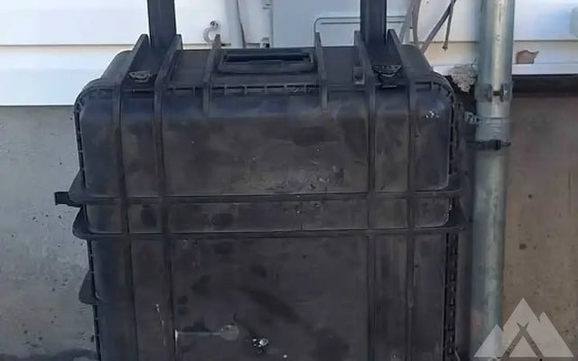 Pelican waterproof Case w/wheels — used cases & cargo boxes for sale