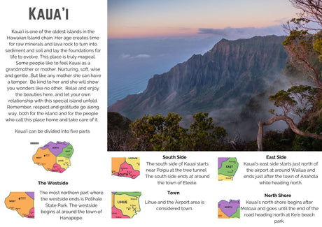 Explore Kauai's stunning Na Pali Coast and learn about its regions. Perfect scenery for an RV rental adventure in Hawaii.