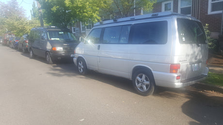 2002 Silver VW Westfalia Orlando