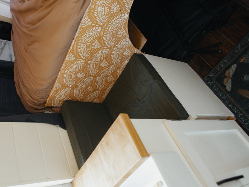  an open white cabinet reveals a compact — photo 18