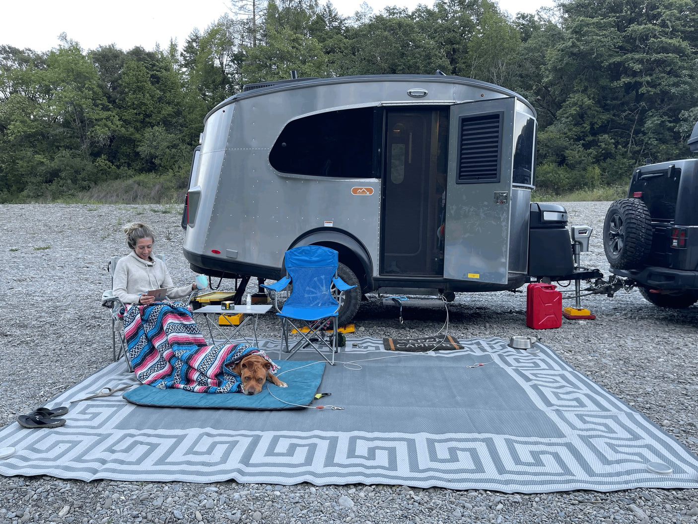 Scenic desert camping with an RV rental