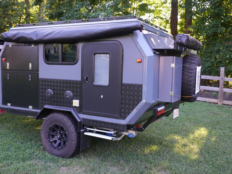  & window. Ready for your adventure.|Cozy RV rental interior with dining table