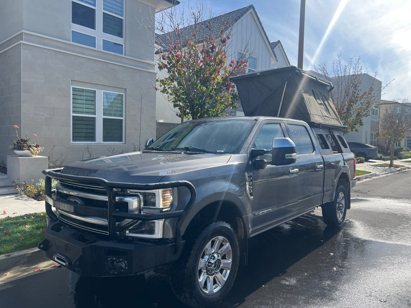 F350 Platinum with rooftop tent — photo 2