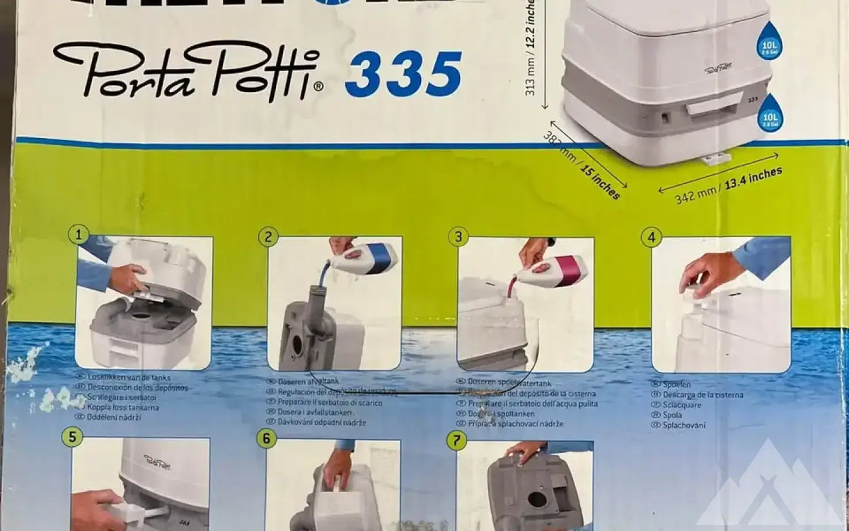 Porta Potti - New in box — new showers & toilets for sale (photo 2) — photo 2