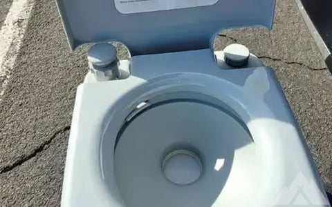 Portable Toilet 6.6 Gallon 20L Flush Travel Campin