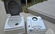 Portable toilet (Porta potty) — used showers & toilets for sale