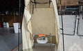 Portable toilet/shower