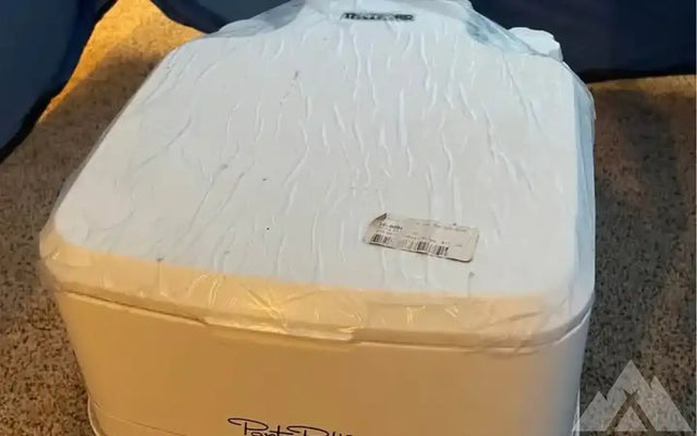 PortaPotti 135 and Leapair Tent — photo 2