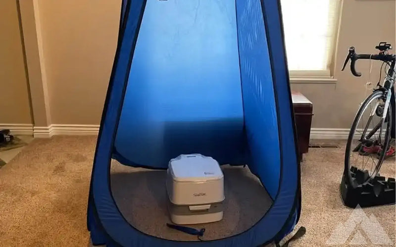 PortaPotti 135 and Leapair Tent — new showers & toilets for sale (photo 3) — photo 3