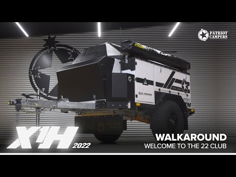 2022 Patriot X1-H Overland Camper Trailer — walk-through video — video
