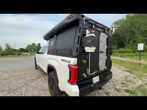 FOR SALE: 2024 Toyota Tundra Alu-Cab Alu-Cabin Expedition Camper — walk-around video