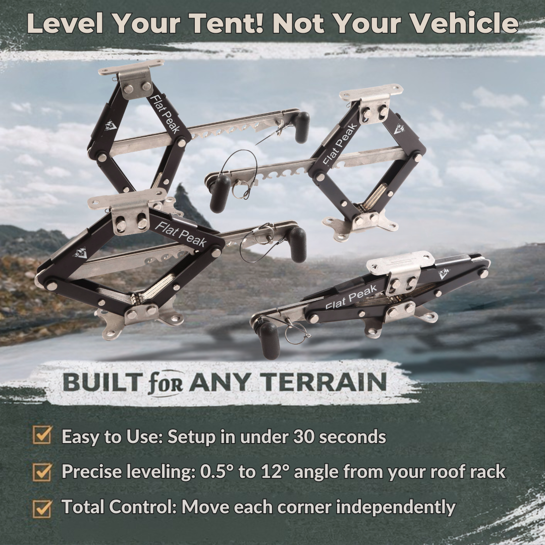 Roof Top Tent Leveling Mounts Version 1.5 — photo 2