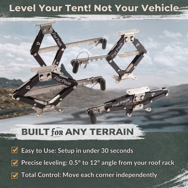 Roof Top Tent Leveling Mounts Version 1.5 — photo 2