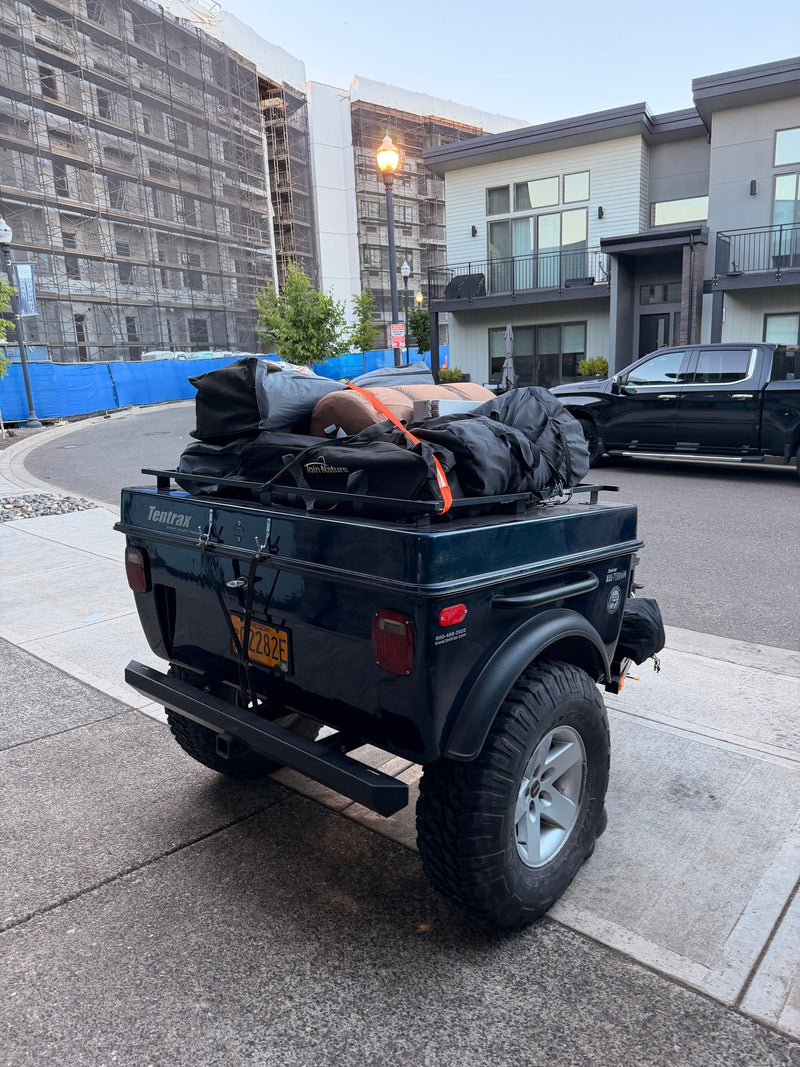 This Tentrax utility trailer, packed with gear, is an ideal add-on for your next RV rental adventure. — photo 15