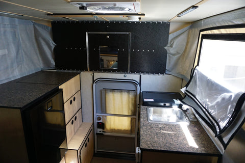 2021 Grandby Four Wheel Camper on Chevy Silverado — photo 5