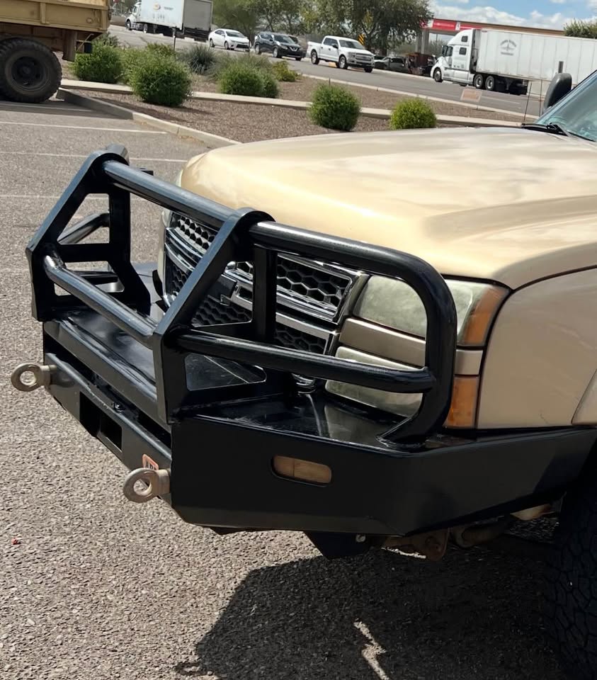 Steel ARB bumper for Silverado in San Tan Valley, AZ (photo 2)