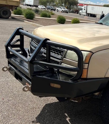 Steel ARB bumper for Silverado in San Tan Valley, AZ (photo 2)
