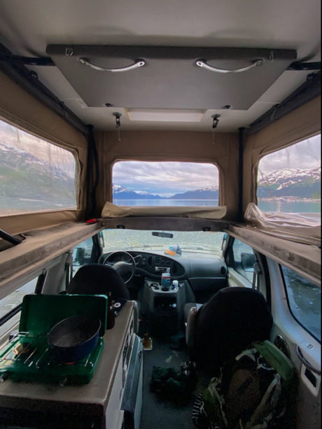 Van Morrison the AK Sportsmobile