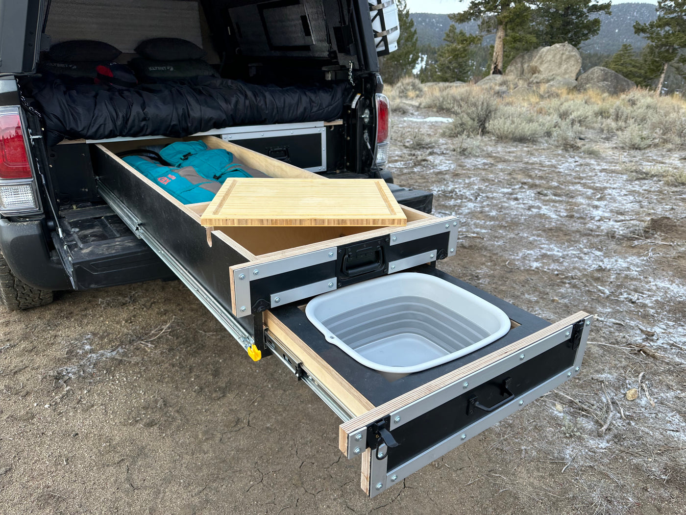 2023 Toyota Tacoma with Alu-Cab Contour Canopy 6ft bed — photo 11