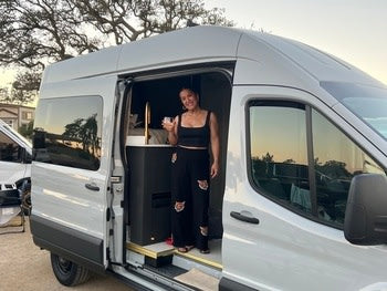 Wally The Traveling Van overland rental