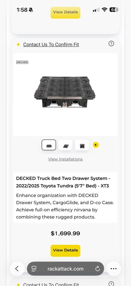 DECKED - truck bed storage in Phoenix, AZ (photo 4) — photo 4