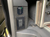 This rv rental features a PROwatt inverter control and GFCI outlet, providing convenient AC power for travel.