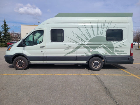 Orca 2016 Ford Transit High Roof overland rental