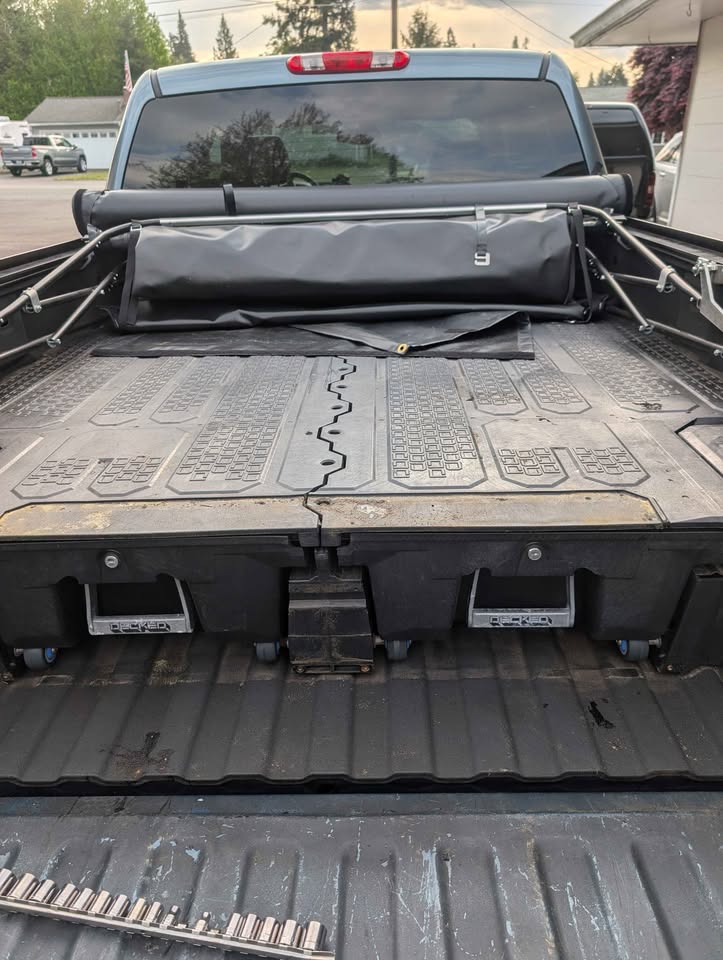 500$. OBO Decked storage for 07- 2013 GMC Sierra 1500 5'8 Bed in Marysville, WA (photo 10) — photo 10